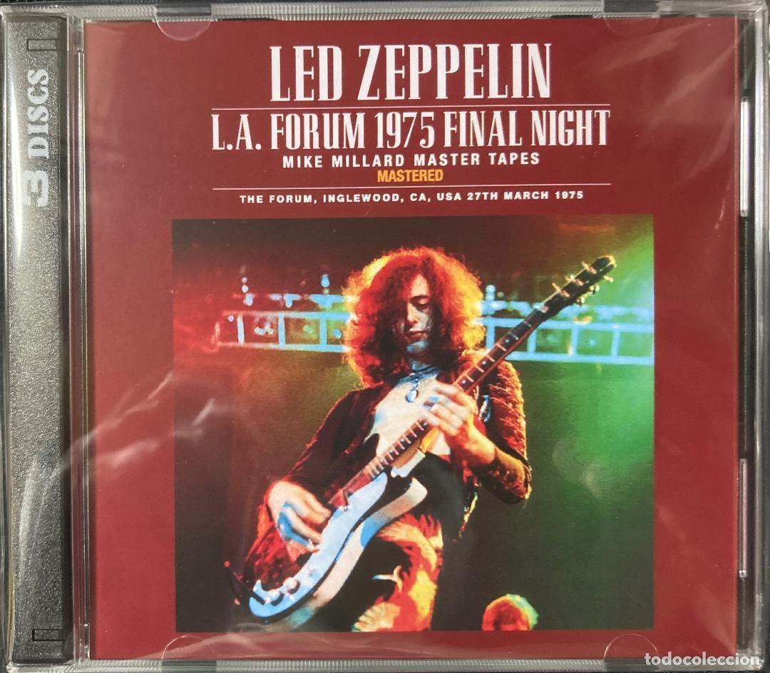 CDs de m&uacute;sica: 3 CD's - LED ZEPPELIN - Live Inglewood 1975