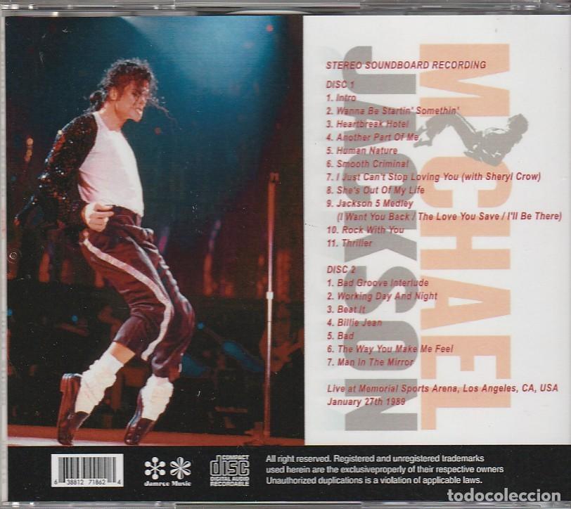 CDs de m&uacute;sica: 2 CDs - Michael JACKSON - Live Bad Tour Final - Foto 2