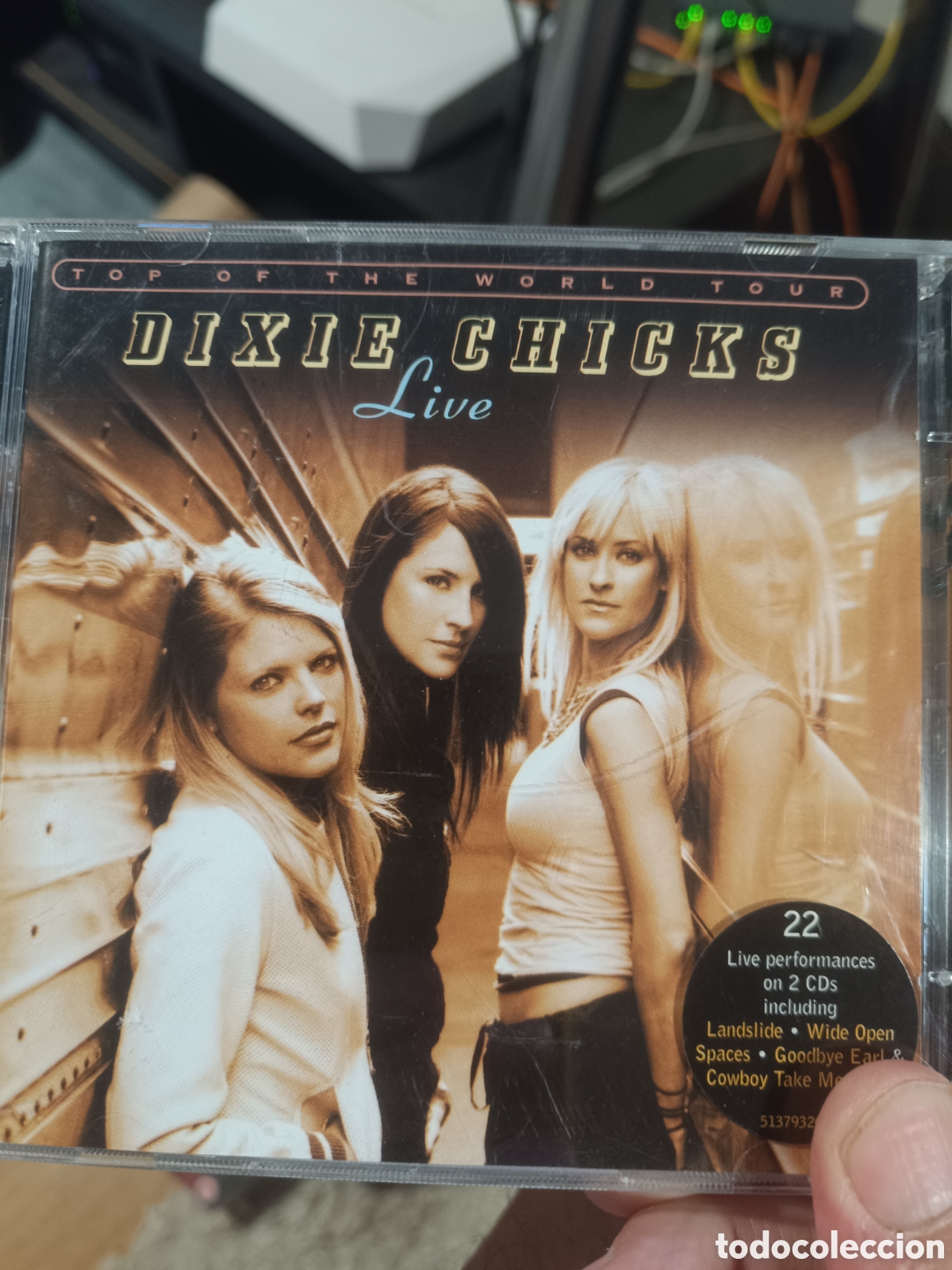 CDs de m&uacute;sica: Dixie Chicks - Top Of The World Tour (Live) (2xCD, Album)