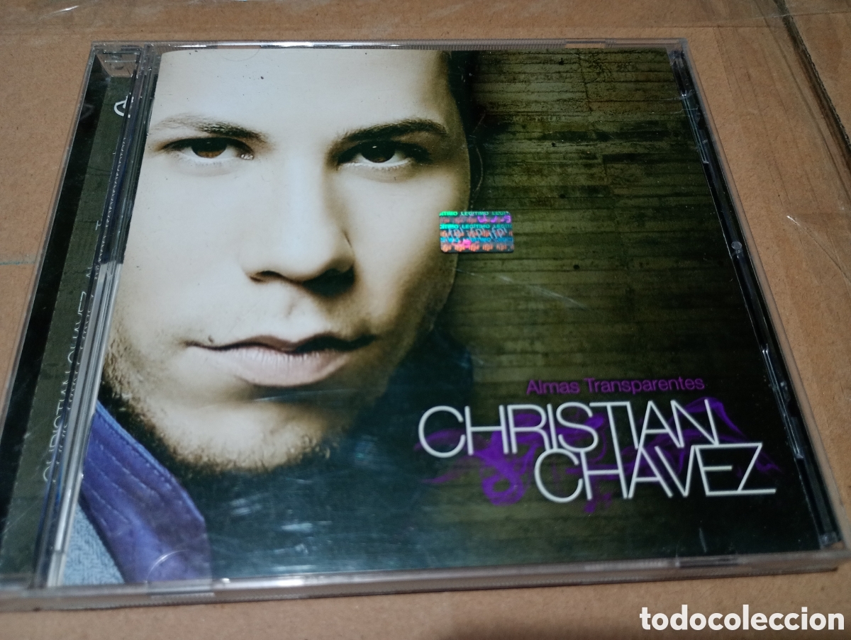CDs de m&uacute;sica: Christian Ch&aacute;vez CD Almas transparentes