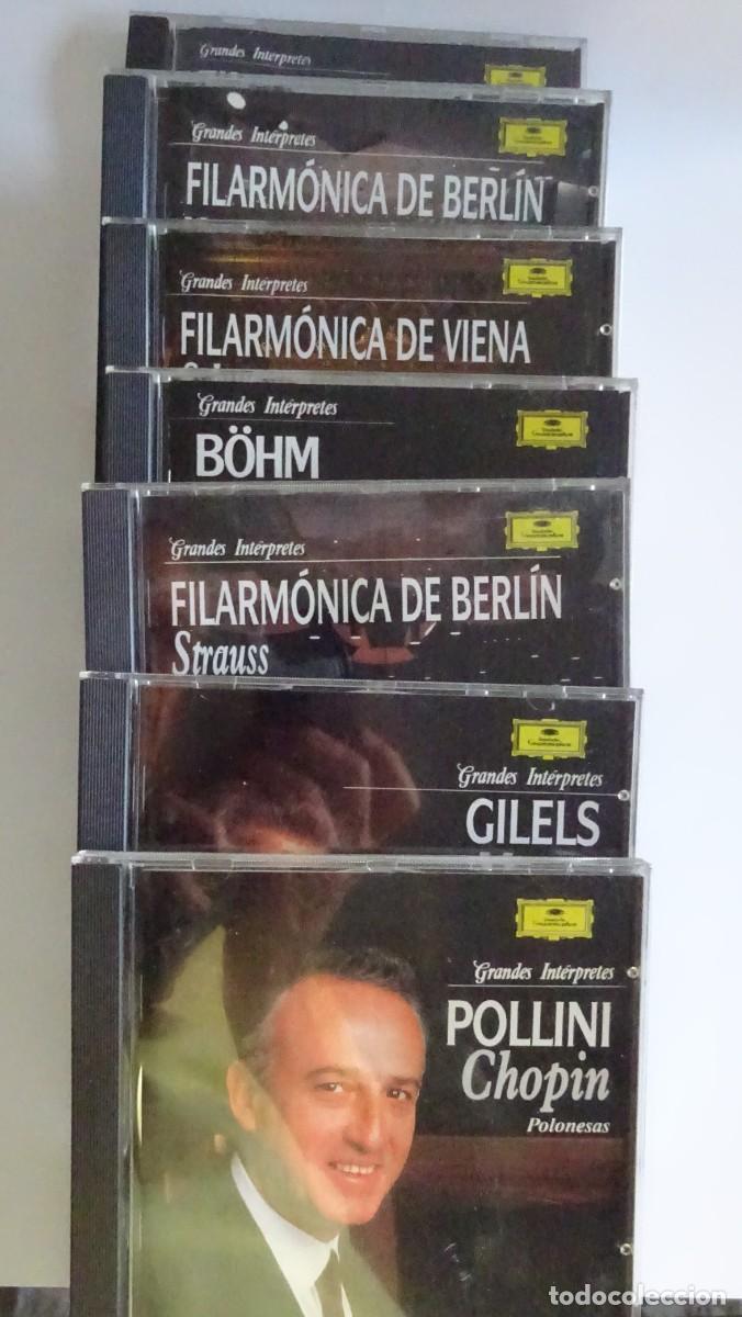CDs de m&uacute;sica: LOTE 7 CD COLECCION GRANDES INT&Eacute;RPRETES, DEUTSCHE GRAMMOPHON