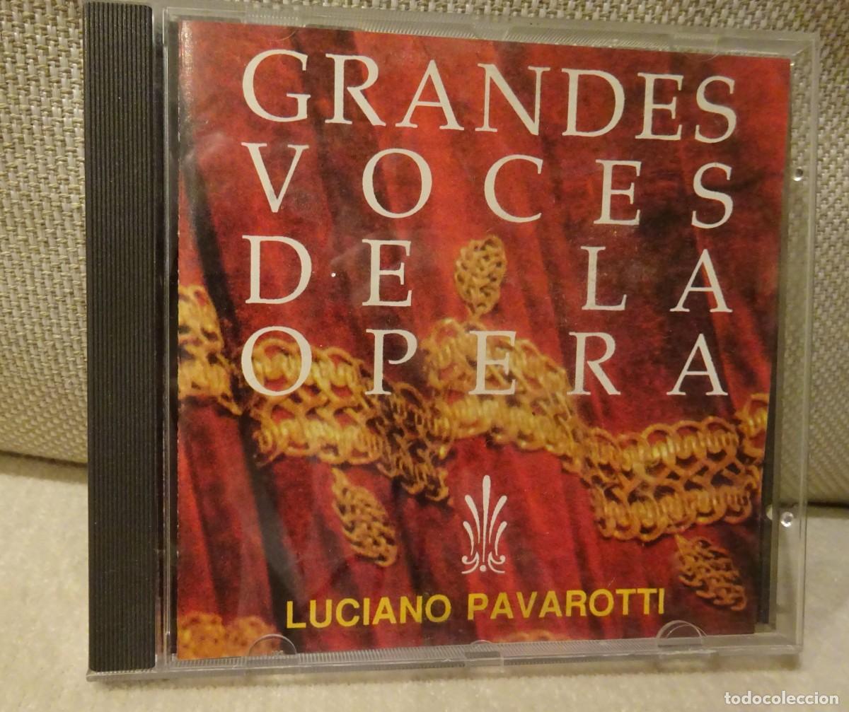 CDs de m&uacute;sica: CD LUCIANO PAVAROTTI, GRANDES VOCES DE LA &Oacute;PERA, 1990