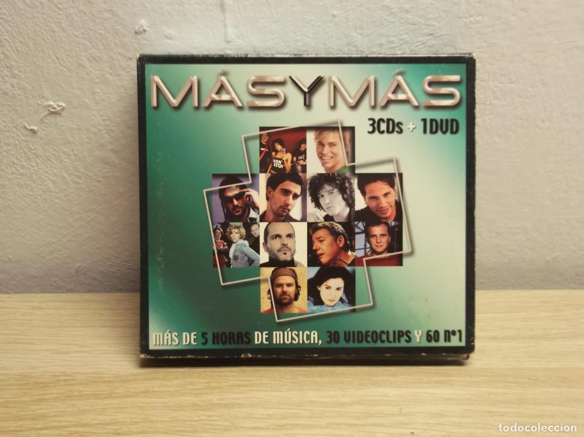 CDs de m&uacute;sica: M&aacute;s Y M&aacute;s 3 CD + DVD