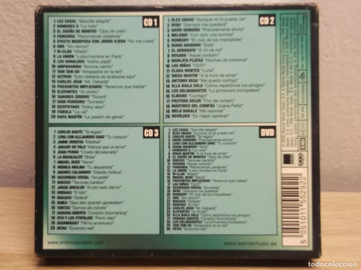 CDs de m&uacute;sica: M&aacute;s Y M&aacute;s 3 CD + DVD - Foto 3