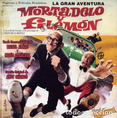 CDs de m&uacute;sica: La gran aventura de Mortadelo y Filem&oacute;n (B.S.O)- 8428353206016