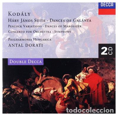 CDs de m&uacute;sica: H&aacute;ry J&aacute;nos Suite / Dances of Gal&aacute;nta / Peacock Variations- 0028944300628