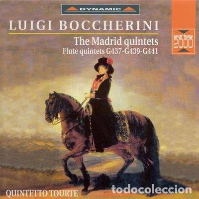 CDs de m&uacute;sica: The Madrid Quintets (Flute Quintets G437 - G439 - G441)- 8007144620110