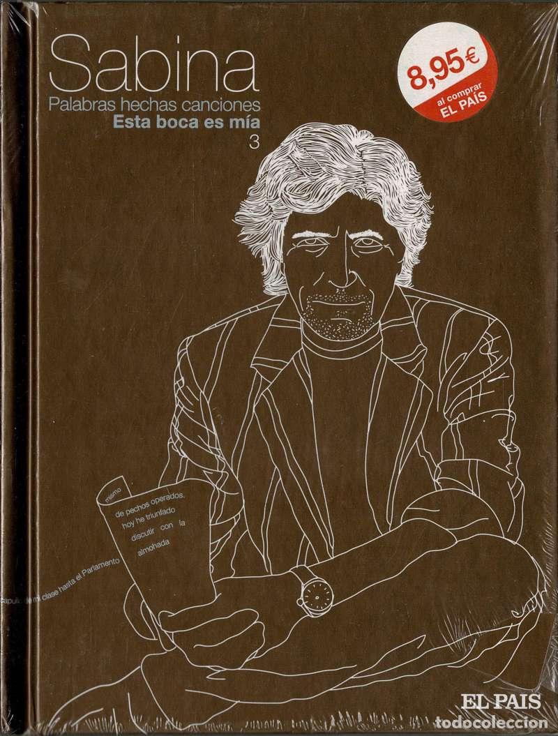 CDs de m&uacute;sica: Joaqu&iacute;n Sabina - Esta boca es m&iacute;a. Libro + CD (precintado)