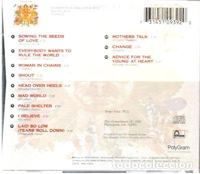 CDs de m&uacute;sica: Tears Roll Down (Greatest Hits 82-92)- 0731451093920