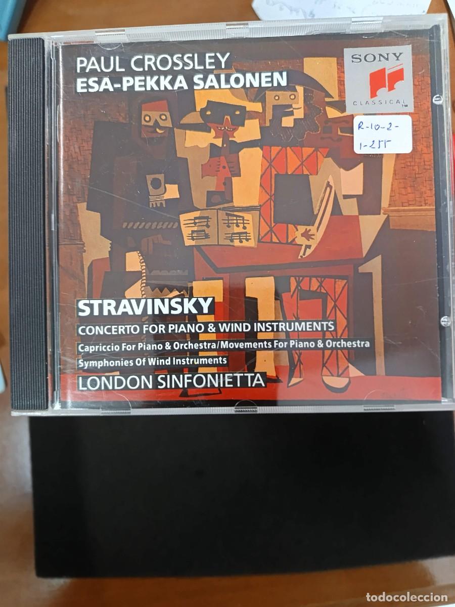 CDs de m&uacute;sica: STRAVINSKY: CONCERTO FOR PIANO & WIND INSTRUMENTS (WORKS FOR PIANO & ORCHESTRA). DIR: ESA-PEKKA SALO