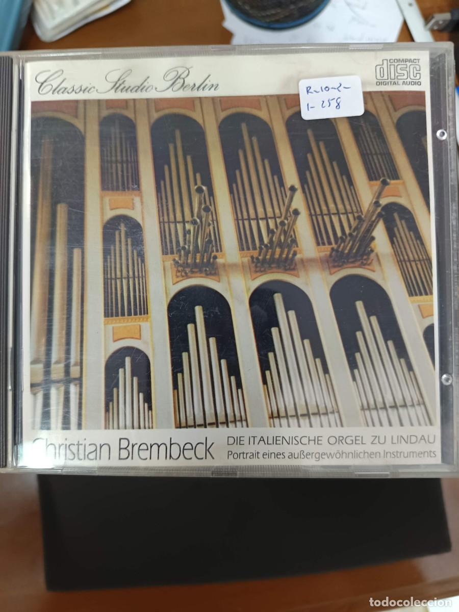 CDs de m&uacute;sica: CHRISTIAN BREMBECK. DIE ITALIENISCHE ORGEL ZU LINDAU. PORTRAIT EINES AUSSERGEW&Ouml;HNLICHEN INSTRUMENTS
