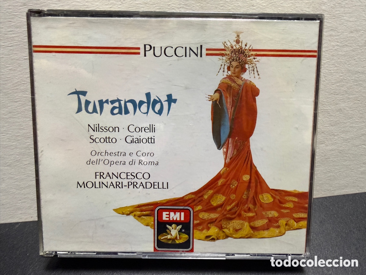 CDs de m&uacute;sica: Puccini - Francesco Molinari-Pradelli - Turandot (2xCD)