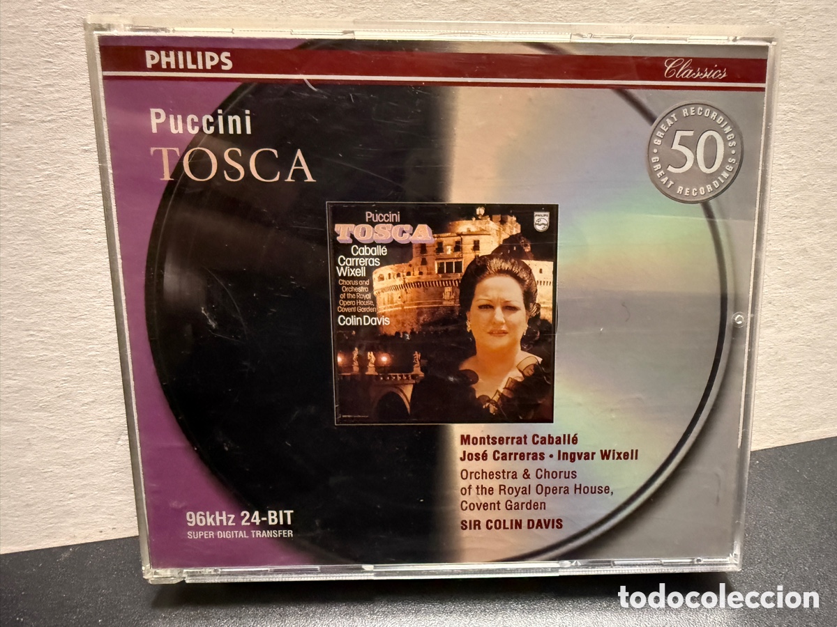 CDs de m&uacute;sica: Puccini - Colin Davis - Tosca (2xCD)