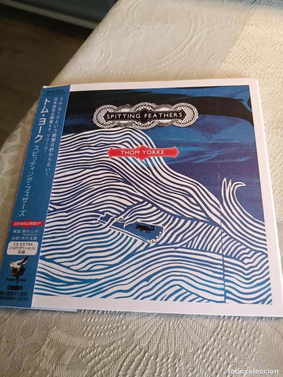 CDs de m&uacute;sica: RAR JAPAN CD. THOM YORKE. SPITTING FEATHERS. RADIOHEAD. WITH OBI
