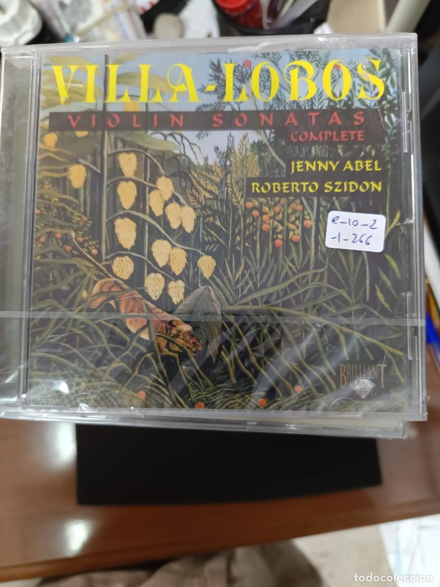 CDs de m&uacute;sica: VILLA-LOBOS: VIOLIN SONATAS COMPLETE. VIOLIN: JENNY ABEL. PIANO: ROBERTO SZIDON