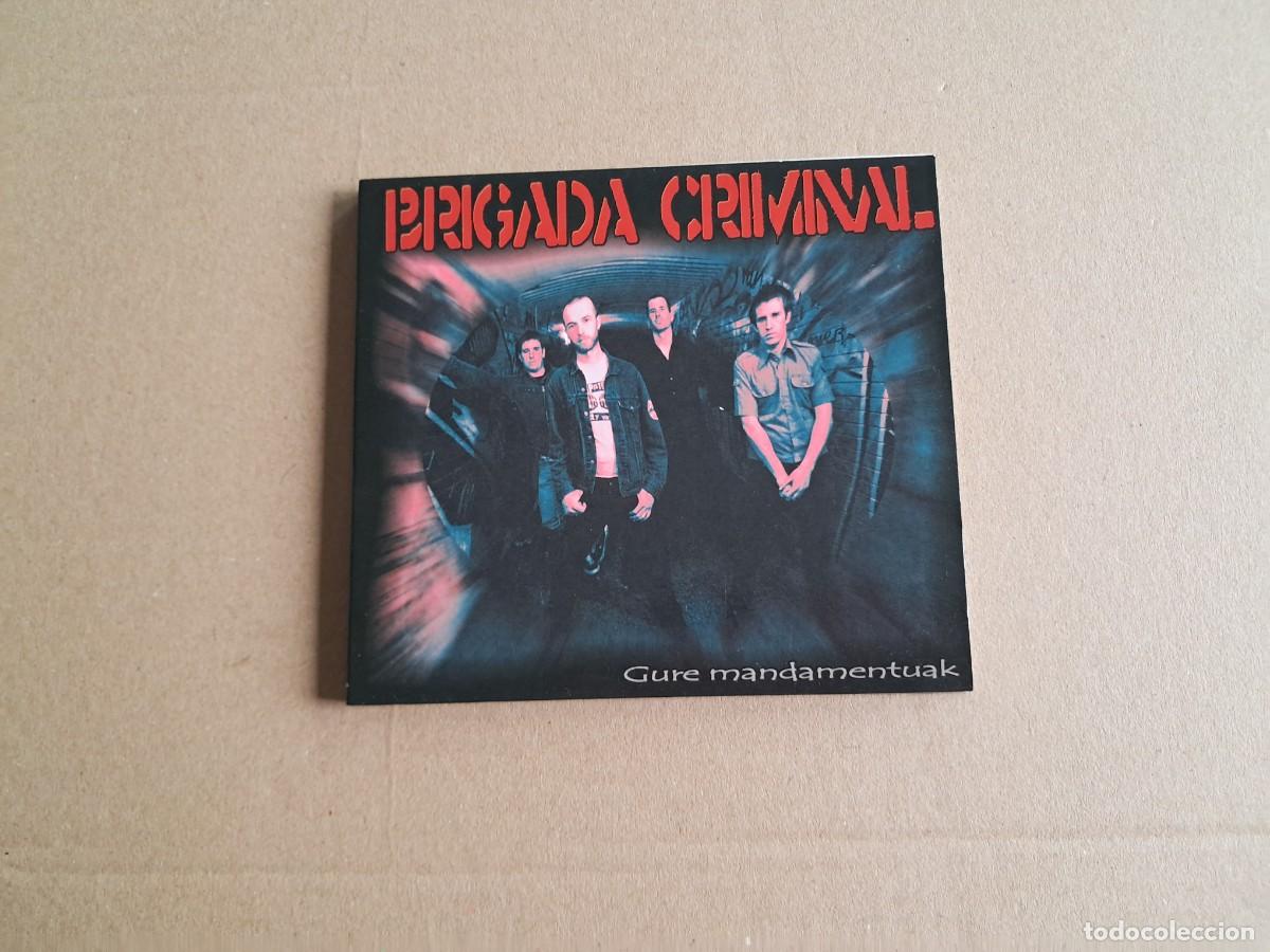 CDs de m&uacute;sica: BRIGADA CRIMINAL - GURE MANDAMENTUAK CD DIGIPACK 2005 PUNK ROCK