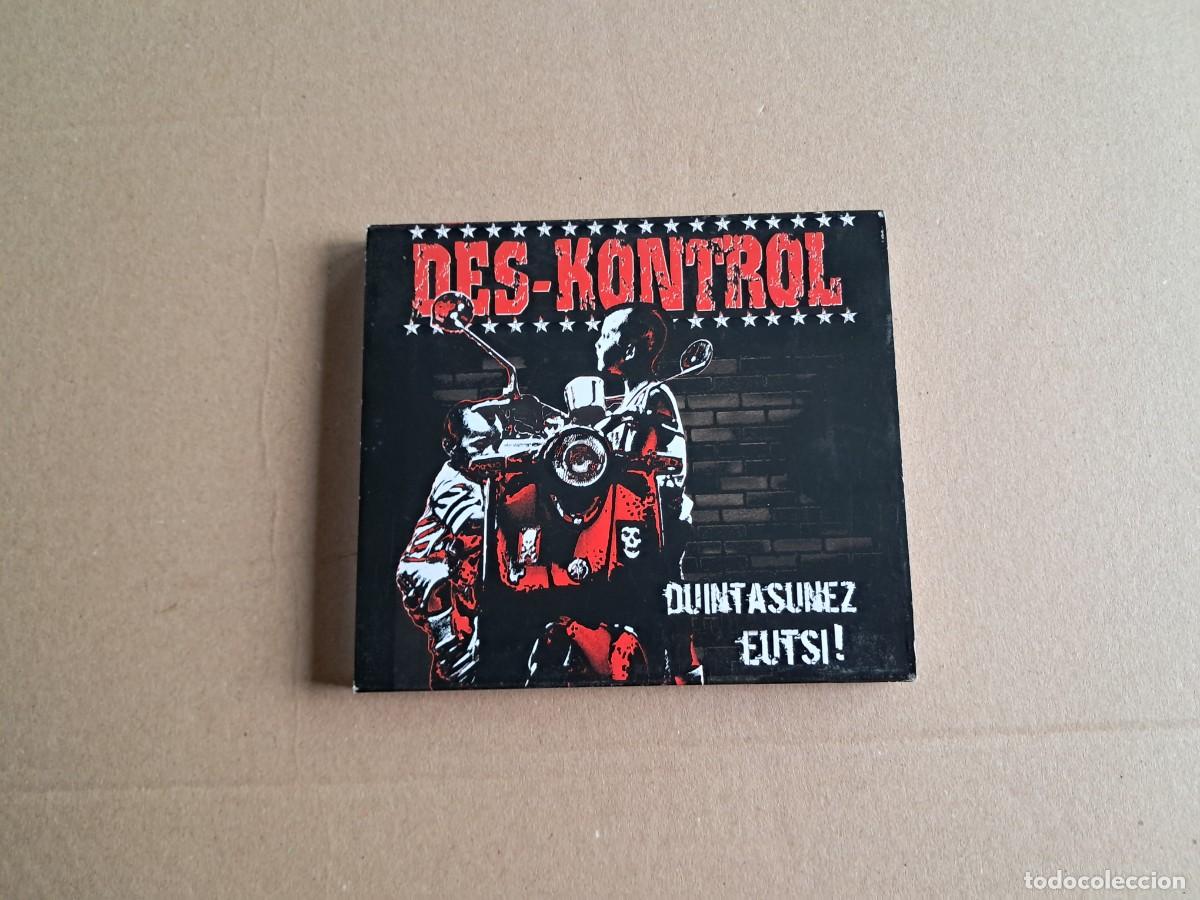 CDs de m&uacute;sica: DES KONTROL - DUINTASUNEZ EUTSI CD 2006 PUNK ROCK + HOJA PROMOCIONAL