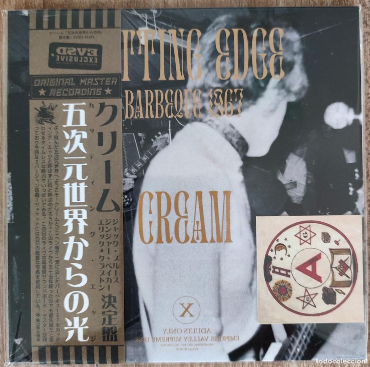 CDs de m&uacute;sica: CREAM - CUTTING EDGE - LIVE 1967 LIMITED CD EMPRESS VALLEY NEW