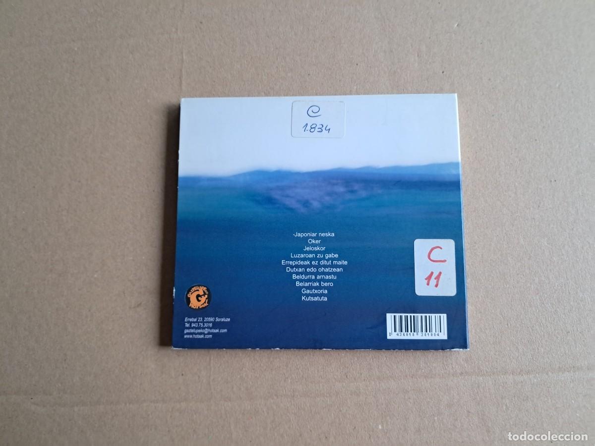 CDs de m&uacute;sica: ONDDO - ERREPIDEAK EZ DITUT MAITE CD DIGIPACK 2001 - Foto 3