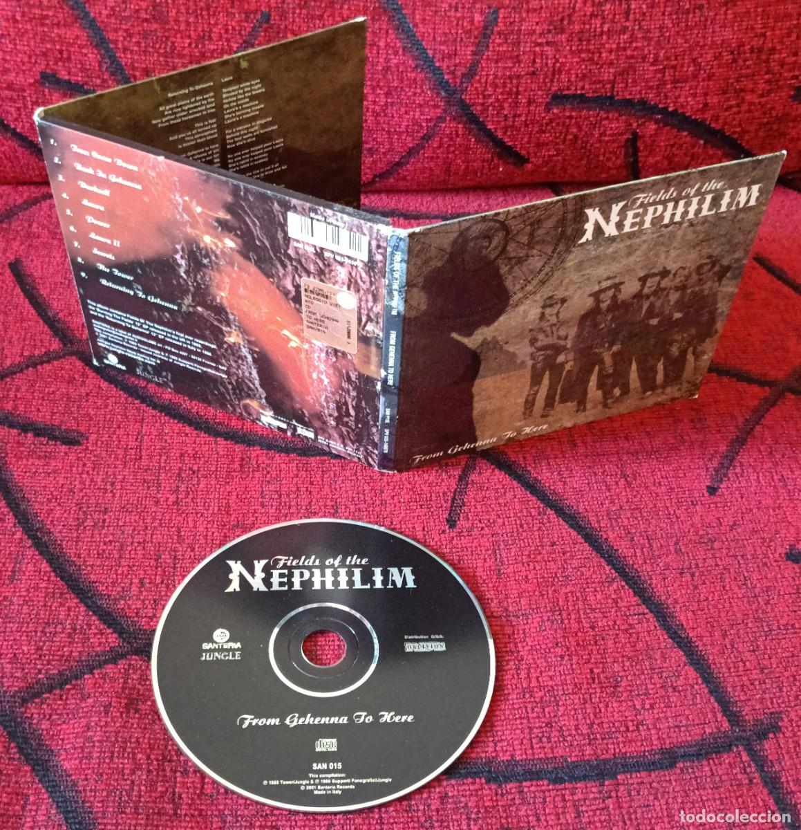 CDs de m&uacute;sica: FIELDS OF NEPHILIM ** From Gehenna To Here ** CD ITALIA 2001