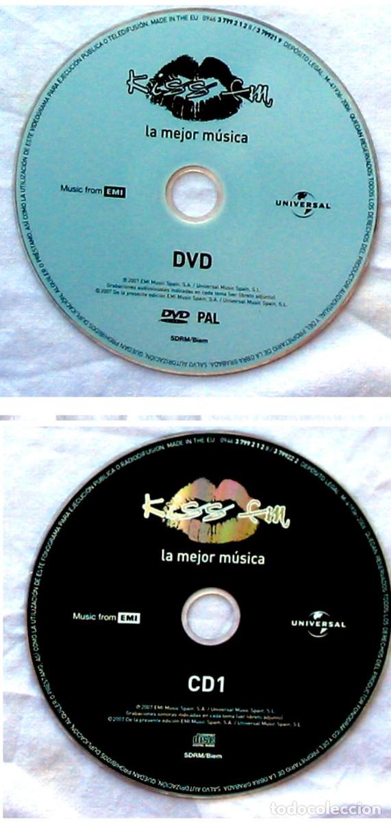 CDs de m&uacute;sica: KISS FM / LA MEJOR M&Uacute;SICA - CD + DVD EN ESTUCHES DE PL&Aacute;STICO - VER DESCRIPCI&Oacute;N Y FOTOS