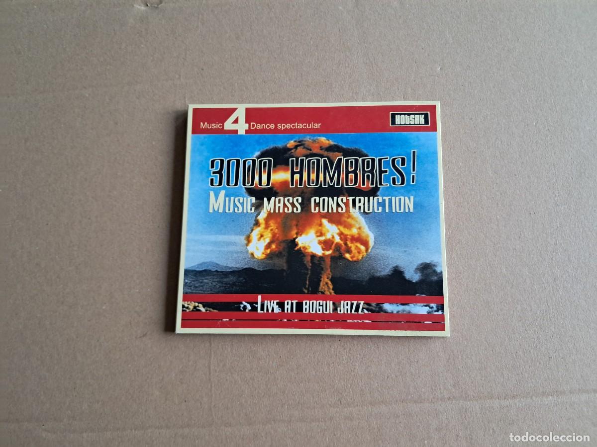 CDs de m&uacute;sica: 3000 HOMBRES - MUSIC MASS CONSTRUCTION CD DIGIPACK 2007 BLUES ROCK