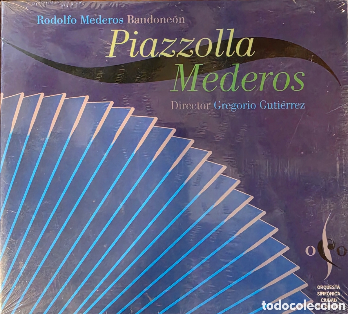 CDs de m&uacute;sica: RODOLFO MEDEROS PIAZZOLLA MEDEROS