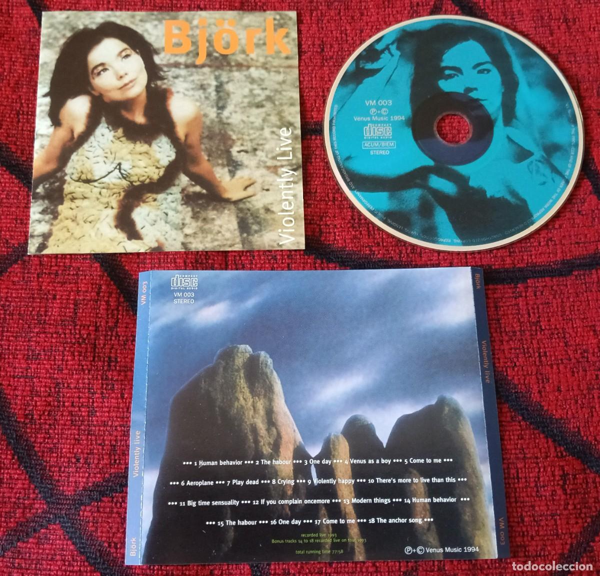 CDs de m&uacute;sica: BJ&Ouml;RK ** Violently Live ** CD ALEMANIA 1994