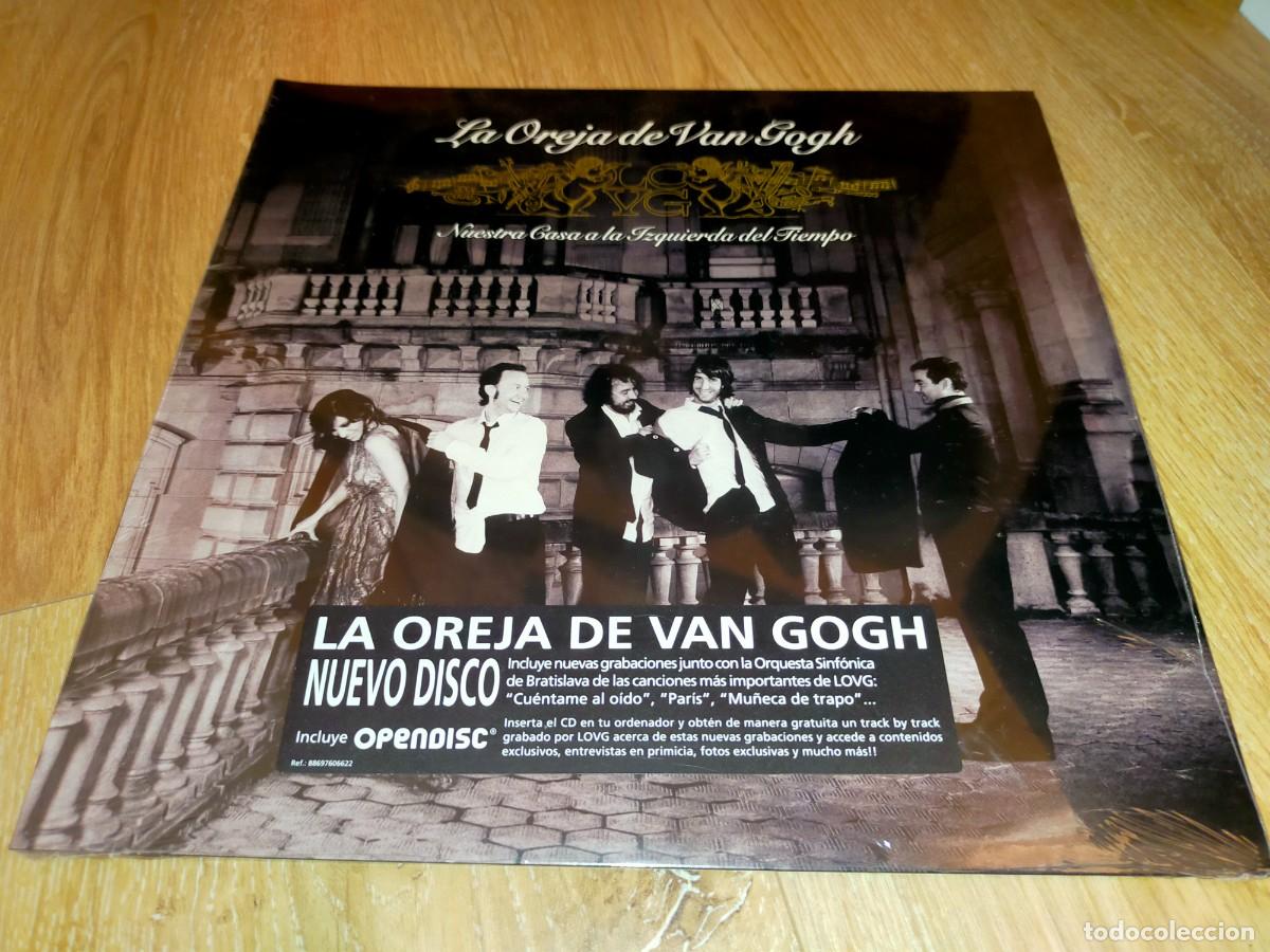 CDs de m&uacute;sica: LA OREJA DE VAN GOGH-NUESTRA CASA A LA IZQUIERDA DEL TIEMPO-PRECINTADO SIN ABRIR