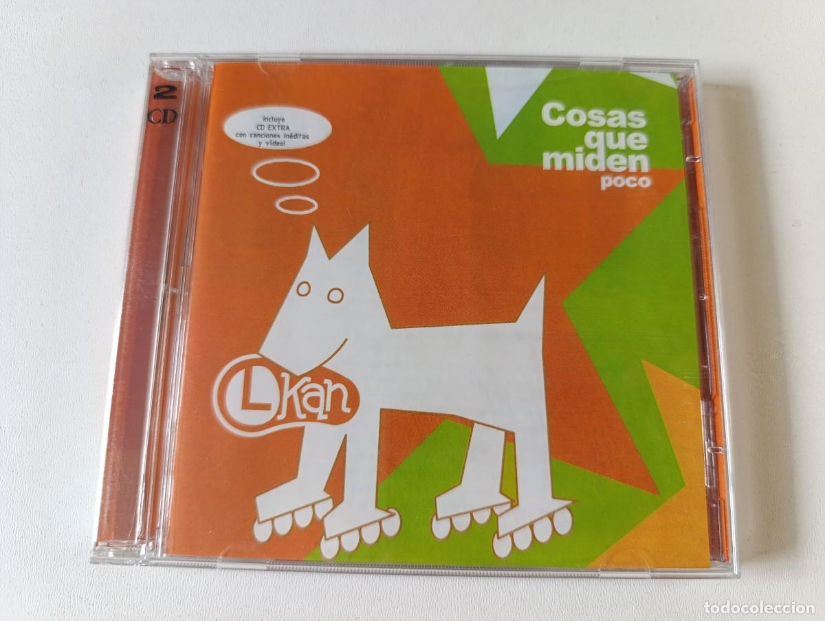 CDs de m&uacute;sica: L-KAN 'Cosas Que Miden Poco' 2x CD &Aacute;lbum reedici&oacute;n 2003 Subterfuge Records