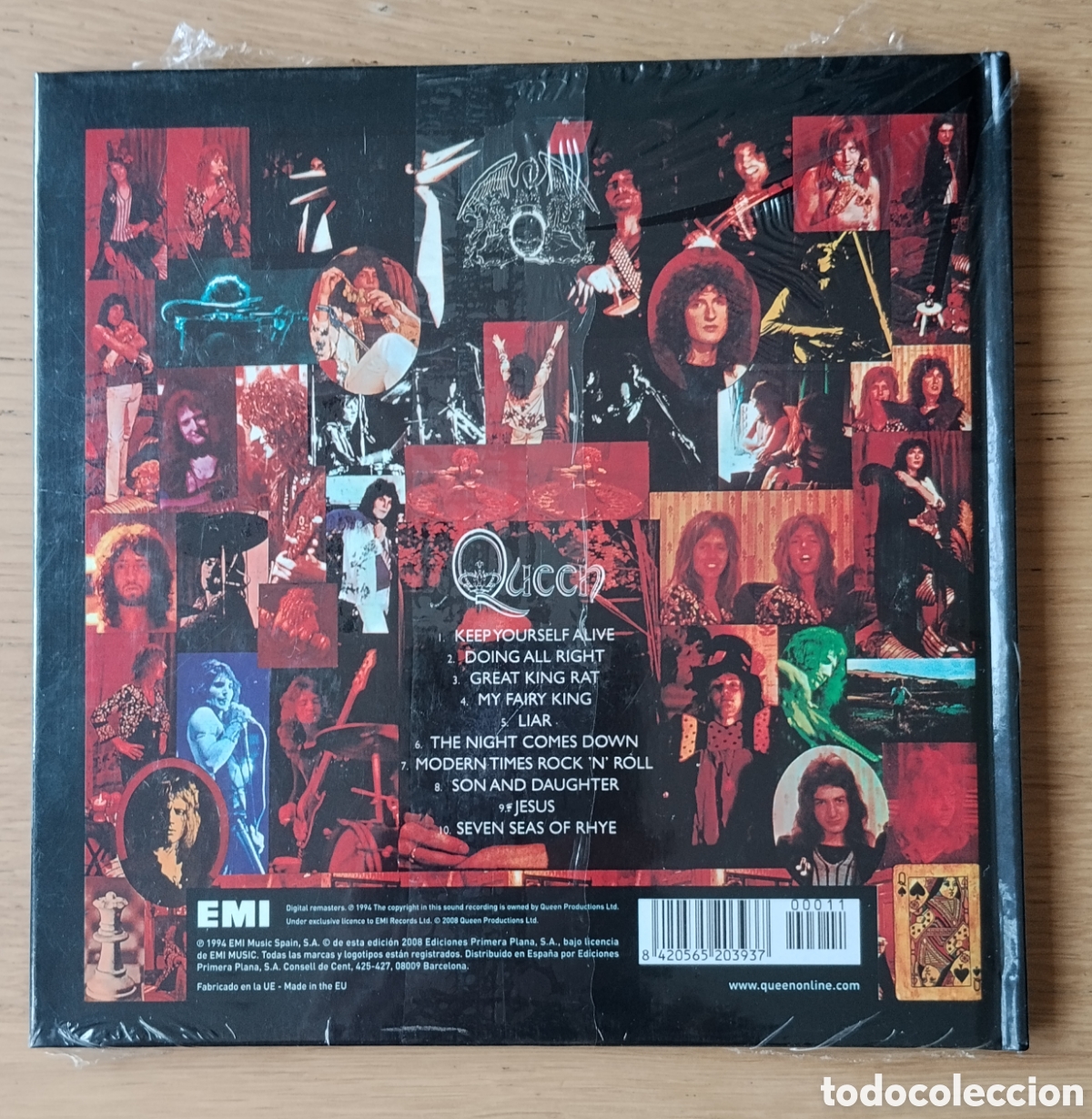 CDs de m&uacute;sica: QUEEN: &rdquo;QUEEN&rdquo; DIGIBOOK (CD+LIBRO) 2008 - EDICI&Oacute;N REMASTERIZADA - Foto 2