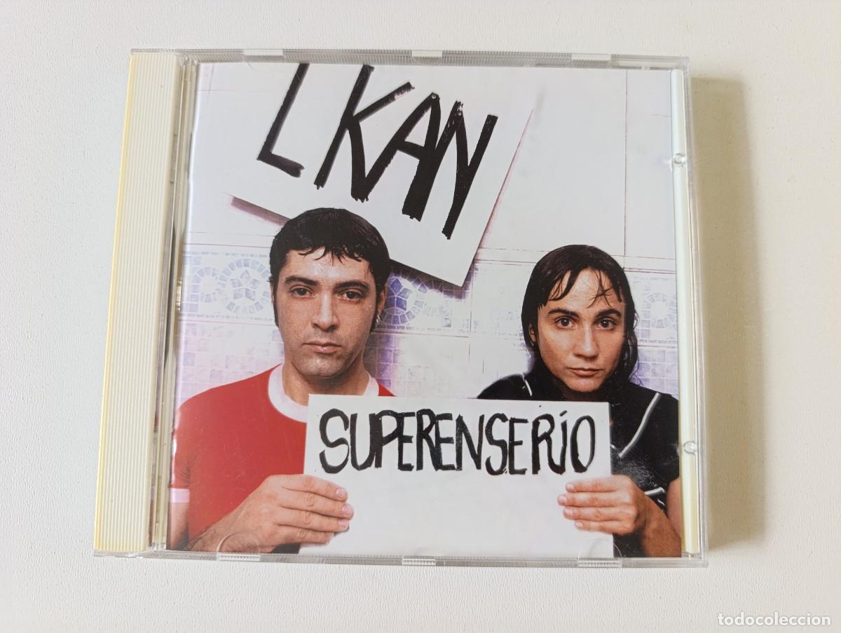 CDs de m&uacute;sica: L-KAN 'Superenserio' CD &Aacute;lbum 2003 Subterfuge Records modern Talking Gayhetera rollo porno tonti pop
