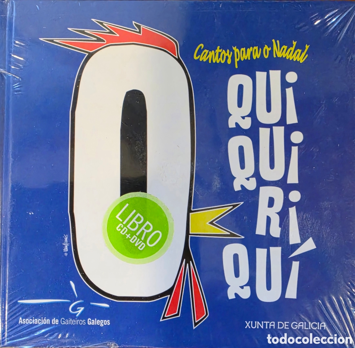 CDs de m&uacute;sica: QUIQUIRIQUI CANTOS PARA O NADAL