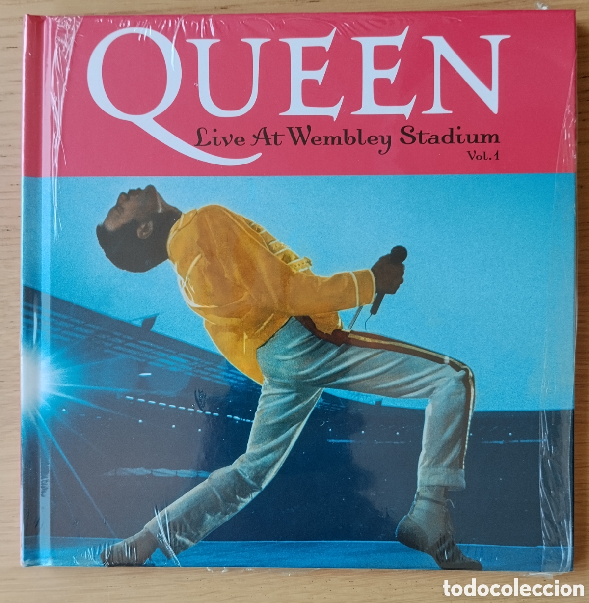 CDs de m&uacute;sica: QUEEN: &rdquo;LIVE AT WEMBLEY STADIUM VOL 1&rdquo; DIGIBOOK (CD+LIBRO) 2008 - EDICI&Oacute;N REMASTERIZADA