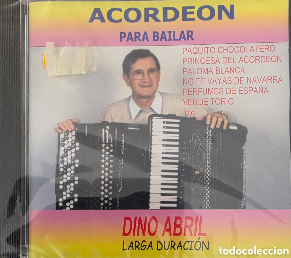 CDs de m&uacute;sica: DINO ABRIL PARA BAILAR ( ACORDE&Oacute;N)