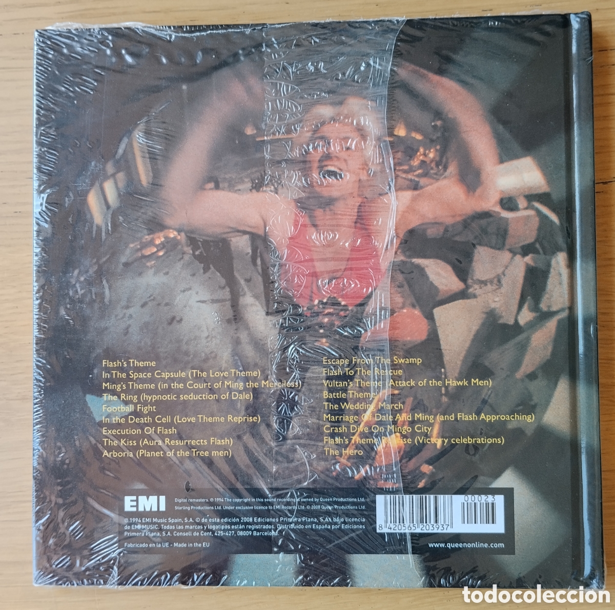 CDs de m&uacute;sica: QUEEN: &rdquo;FLASH GORDON&rdquo; DIGIBOOK (CD+LIBRO) 2008 - EDICI&Oacute;N REMASTERIZADA - Foto 2