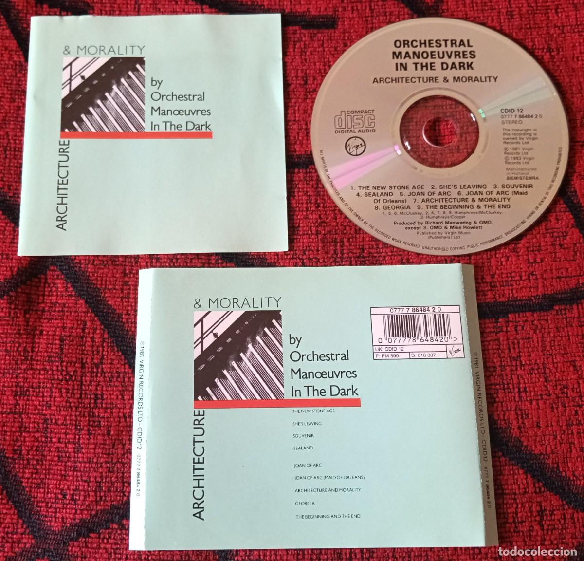 CDs de m&uacute;sica: OMD (Orchestral Man&oelig;uvres In The Dark) ** Architecture & Morality ** CD