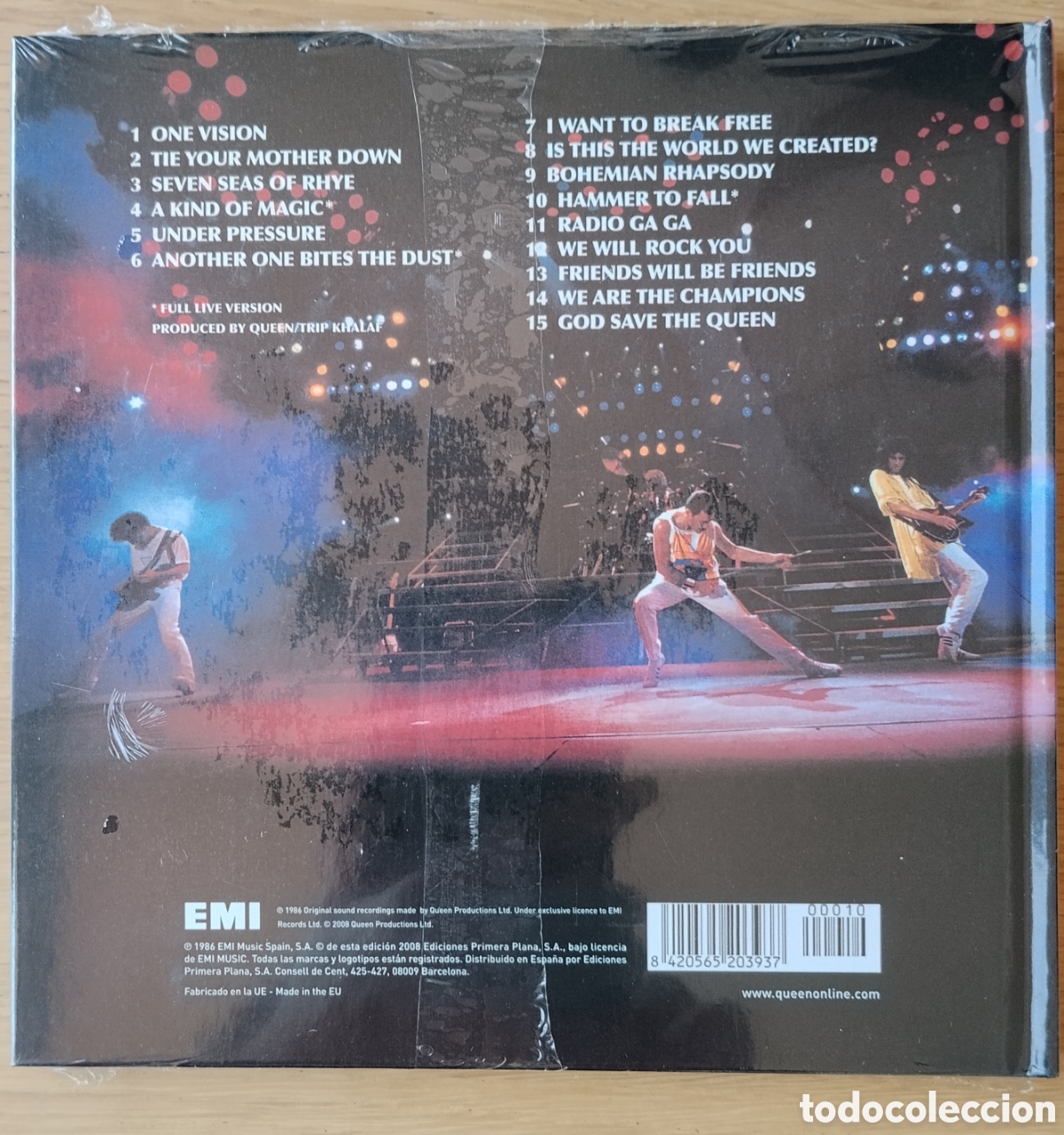 CDs de m&uacute;sica: QUEEN: &rdquo;LIVE MAGIC&rdquo; DIGIBOOK (CD+LIBRO) 2008 - EDICI&Oacute;N REMASTERIZADA - Foto 2