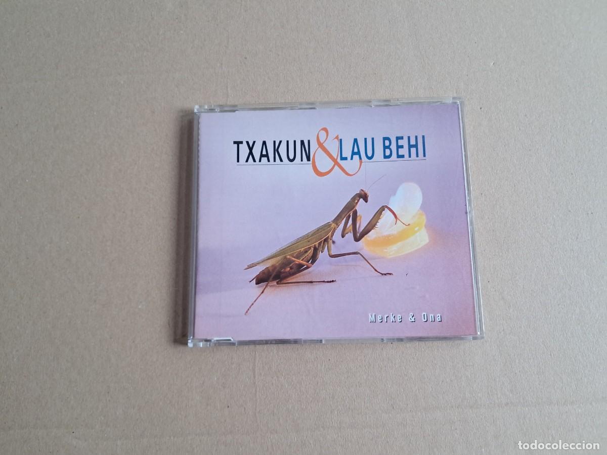CDs de m&uacute;sica: TXAKUN & LAU BEHI - MARKE & ONA CD SINGLE 1996 6 TEMAS FOLK ROCK