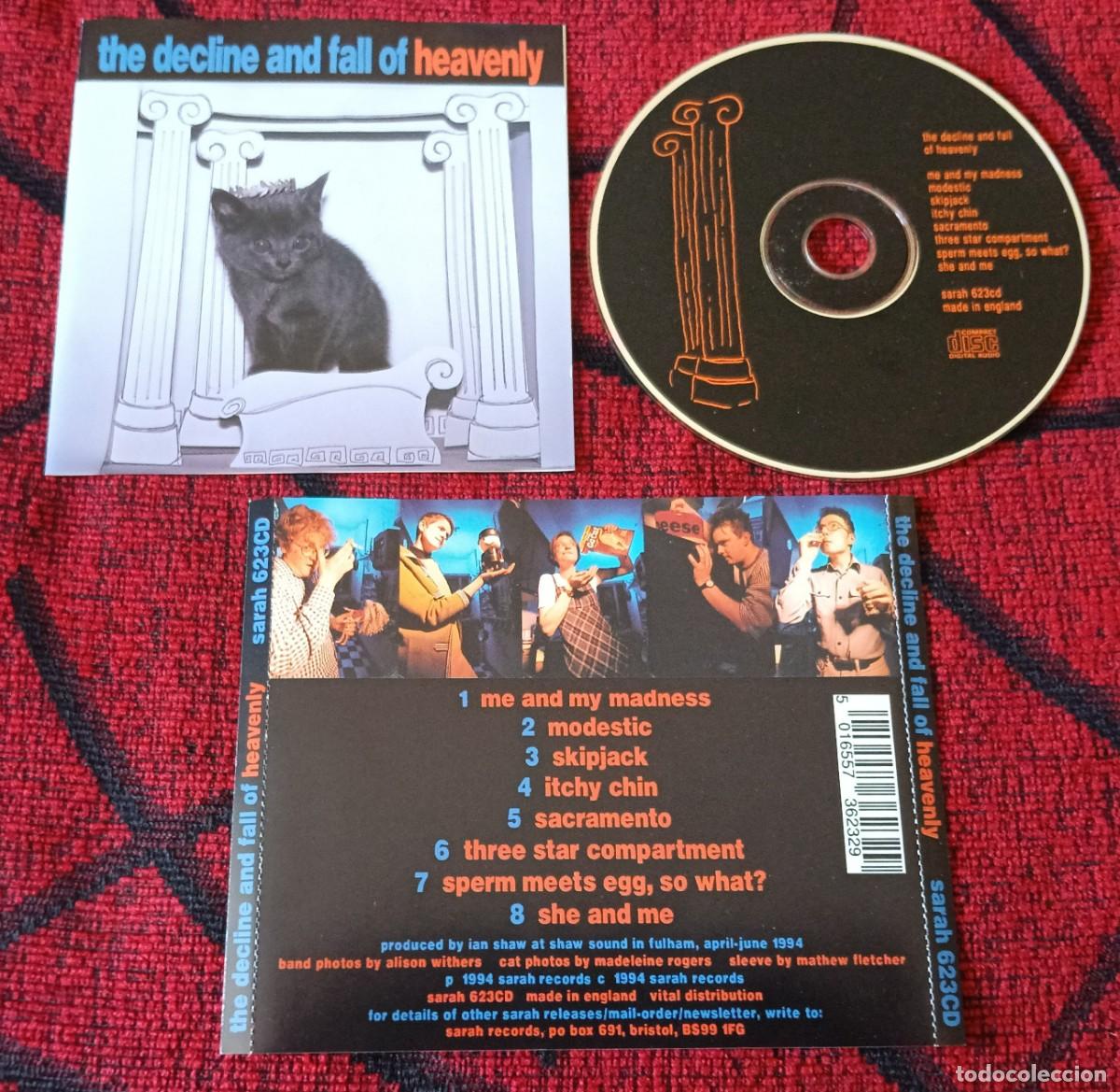 CD de M&uacute;sica: HEAVENLY ** The Decline And Fall Of Heavenly ** CD 1994 UK