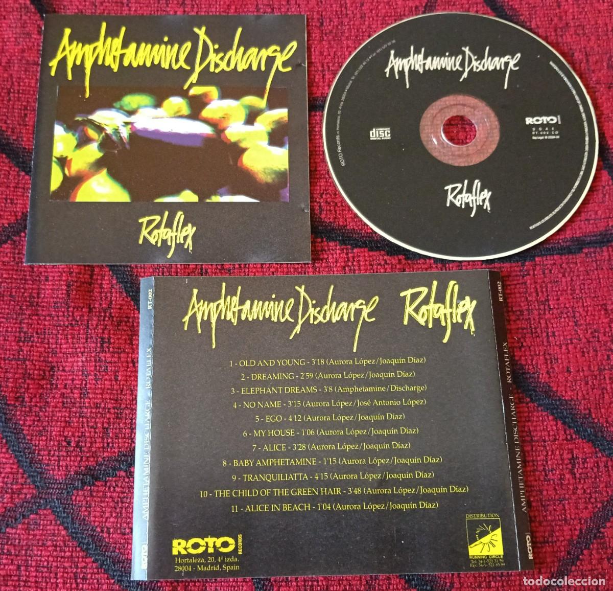 CDs de m&uacute;sica: AMPHETAMINE DISCHARGE ** Rotaflex ** CD 1994