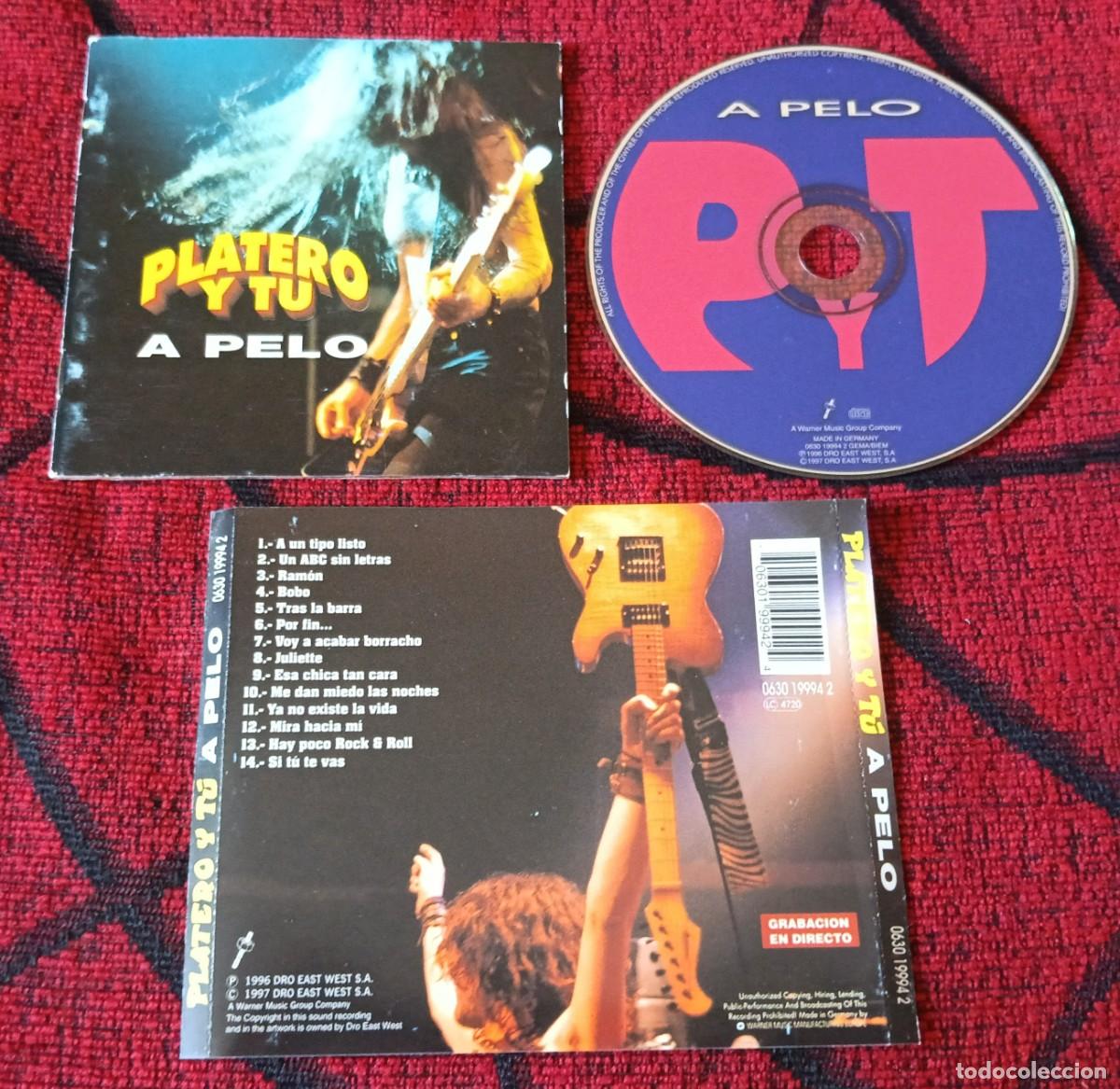 CDs de m&uacute;sica: PLATERO Y TU ** A Pelo ** CD 1997