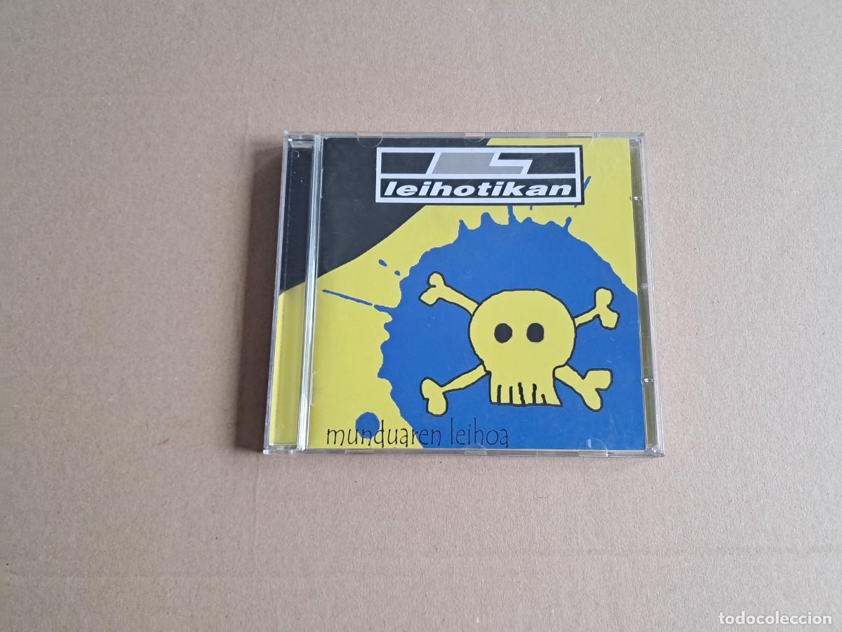 CDs de m&uacute;sica: LEIHOTIKAN - MUNDUAREN LEIHOA CD 2003 PUNK ROCK + HOJA PROMOCIONAL