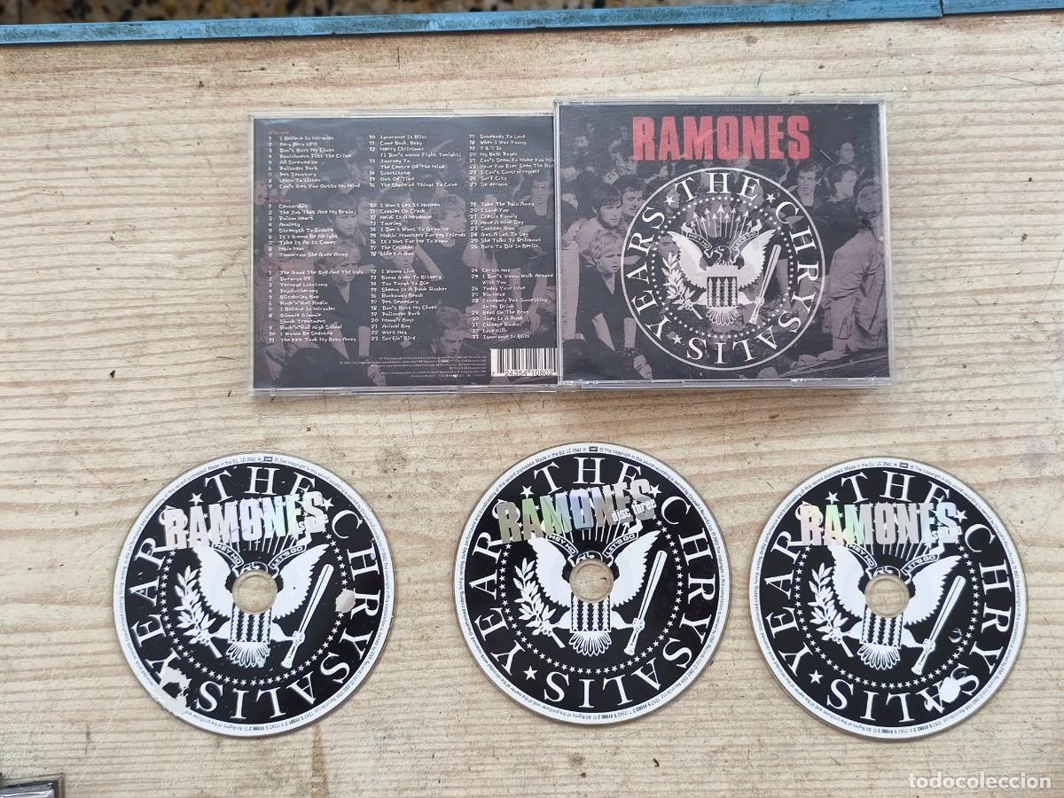 CDs de m&uacute;sica: Ramones - The Chrysalis Years - 3 CD - Lote A