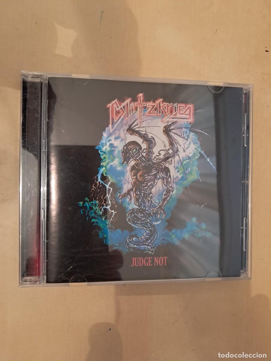 CDs de m&uacute;sica: Blitzkrieg , Judge Not ! , CD 2018 estado impecable. Heavy Metal