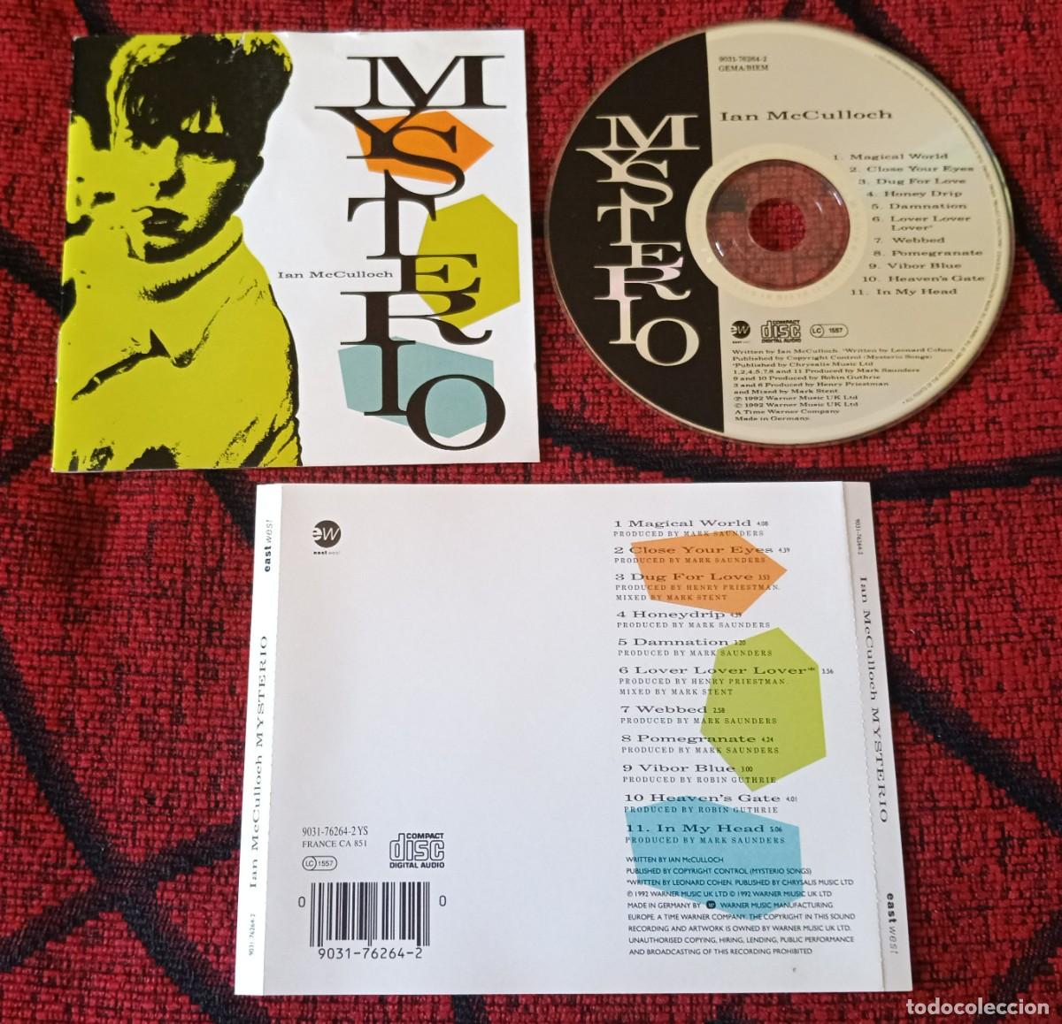 CDs de m&uacute;sica: IAN McCULLOCH ** Mysterio ** CD ALEMANIA 1992