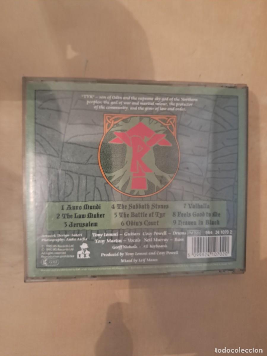 CDs de m&uacute;sica: Black Sabbath , Tyr , CD 1990 Estado impecable . Hard Rock - Foto 2