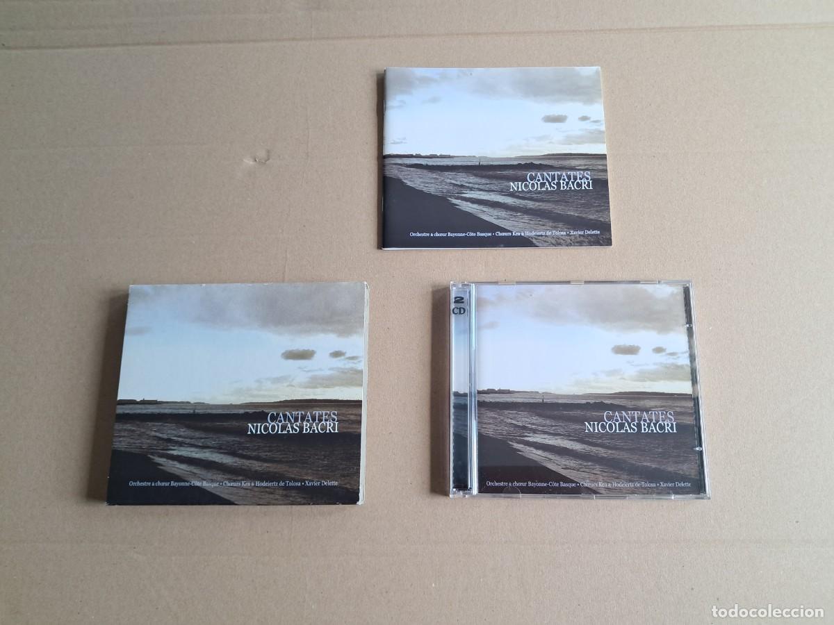 CDs de m&uacute;sica: NICOLAS BACRI - CANTATES DOBLE CD 2003 - Foto 2