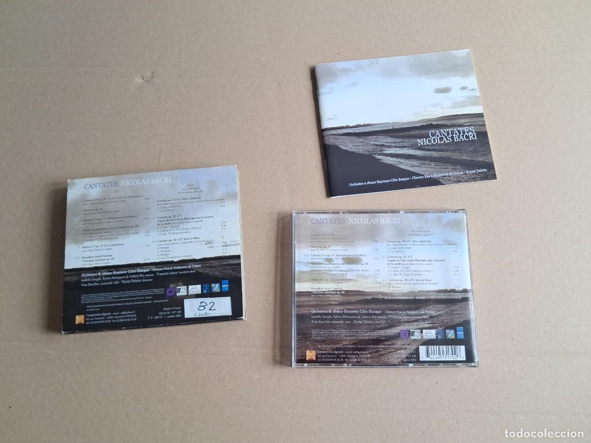 CDs de m&uacute;sica: NICOLAS BACRI - CANTATES DOBLE CD 2003 - Foto 5