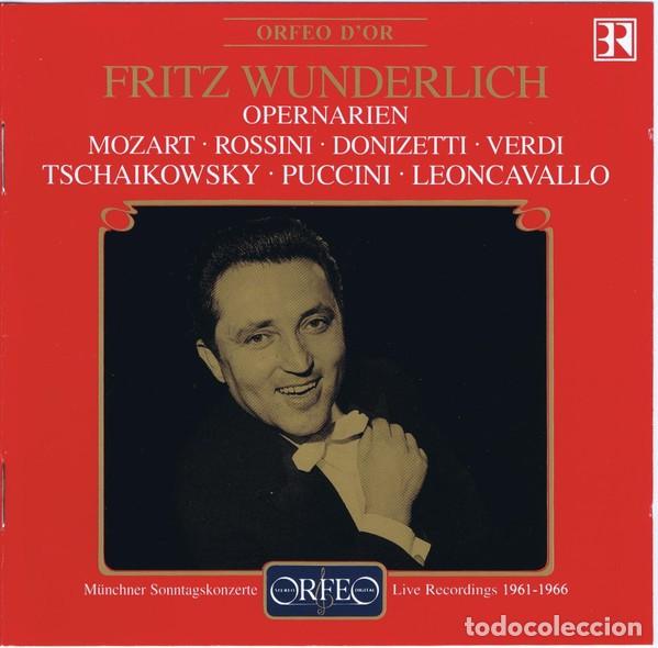 CDs de m&uacute;sica: Fritz Wunderlich - Opernarien (CD)
